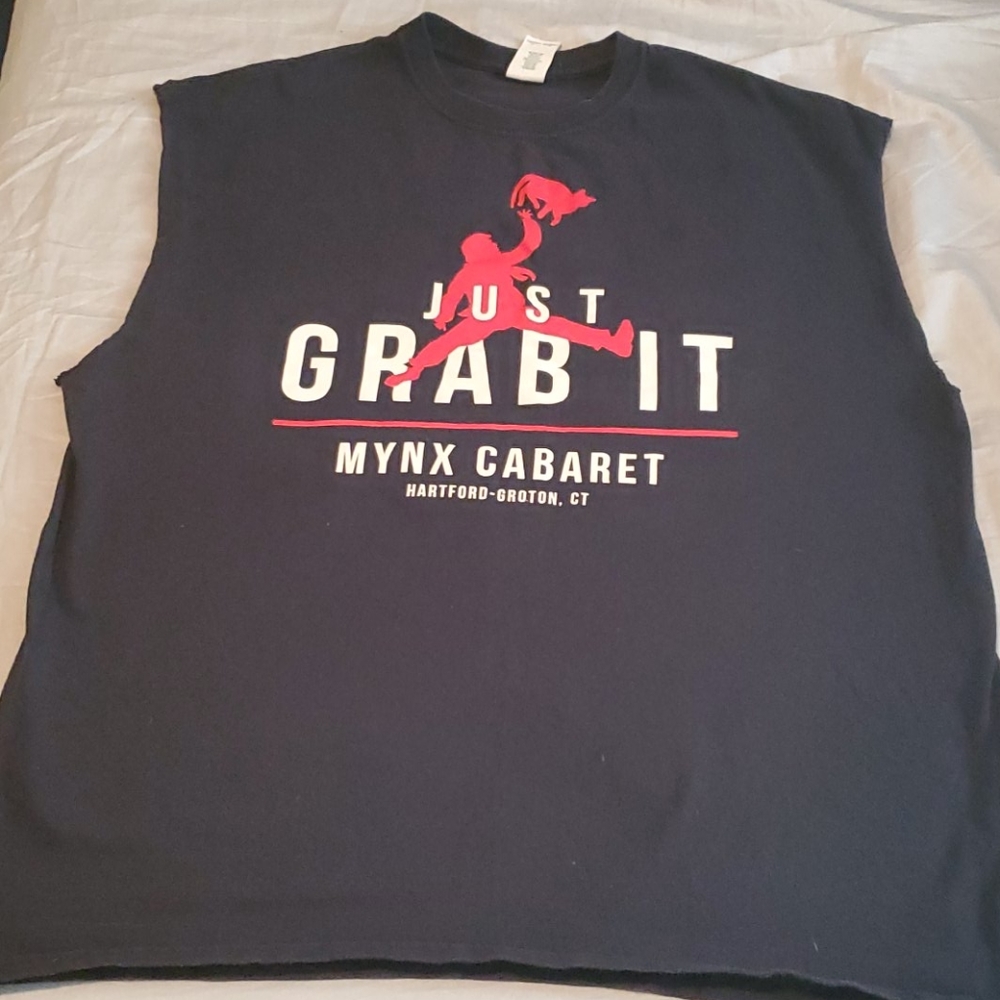 Jordan/trump just grab it repurposed tanktop